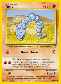Onix #84 from Legendary Collection