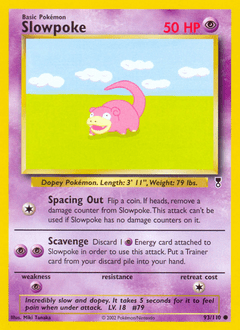 Slowpoke #93 from Legendary Collection