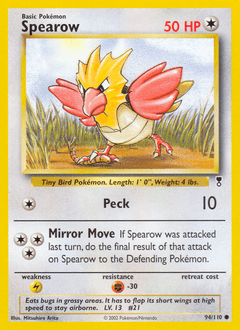 Spearow #94 from Legendary Collection