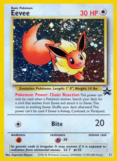 Eevee #11 from Wizards Black Star Promos