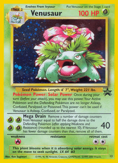 Venusaur #13 by Ken Sugimori