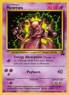 Mewtwo #14 from Wizards Black Star Promos