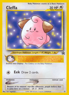 Cleffa #31 by Ken Sugimori