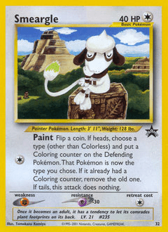 Smeargle #32 from Wizards Black Star Promos