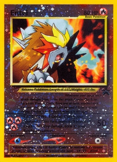 Entei #34 by Ken Sugimori