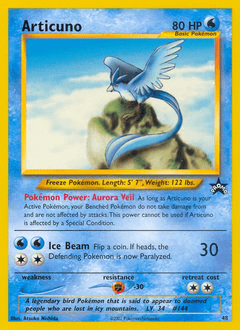 Articuno #48 from Wizards Black Star Promos