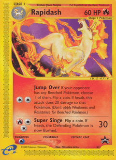 Rapidash #51 by Mitsuhiro Arita