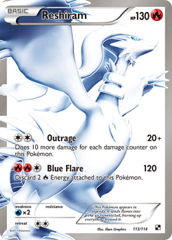Reshiram #113 from Black & White