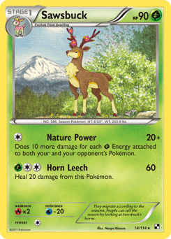 Sawsbuck #14 from Black & White