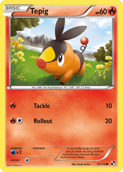 Tepig #15 from Black & White