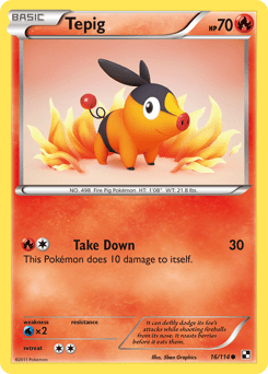 Tepig #16 from Black & White