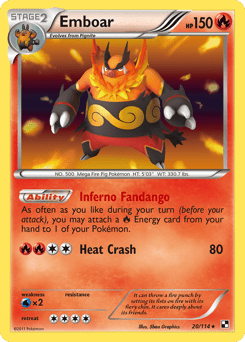 Emboar #20 from Black & White