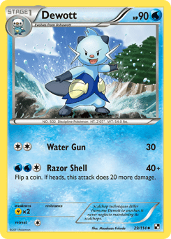 Dewott #29 from Black & White