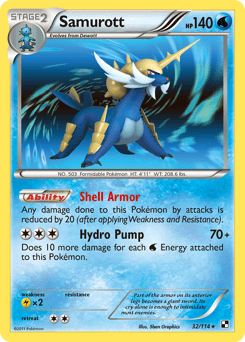 Samurott #32 from Black & White