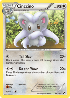 Cinccino #89 from Black & White