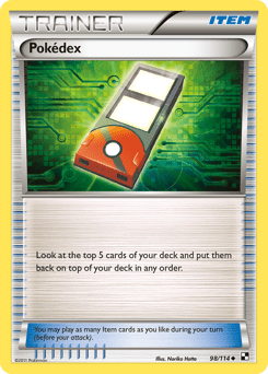 Pokédex #98 from Black & White