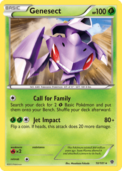 Genesect #10 from Plasma Blast
