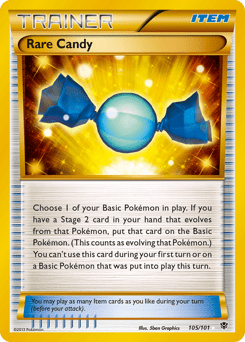 Rare Candy #105 from Plasma Blast