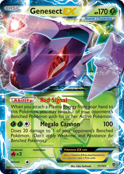 Genesect-EX #11 from Plasma Blast