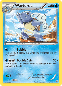 Wartortle #15 from Plasma Blast