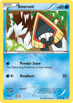 Snorunt #21 from Plasma Blast
