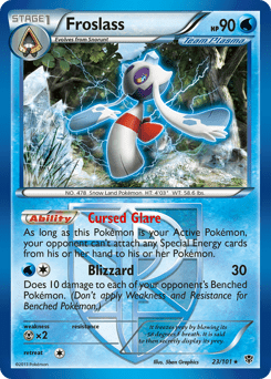 Froslass #23 from Plasma Blast