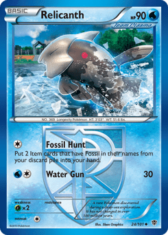 Relicanth #24 from Plasma Blast