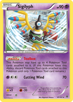 Sigilyph #41 from Plasma Blast