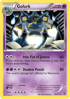 Golurk #46 from Plasma Blast