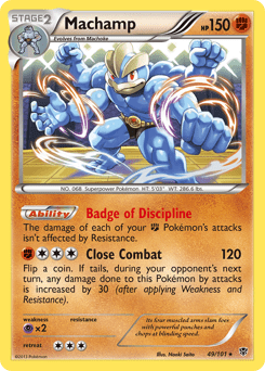 Machamp #49 from Plasma Blast