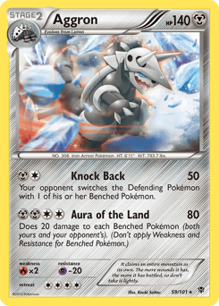 Aggron #59 from Plasma Blast