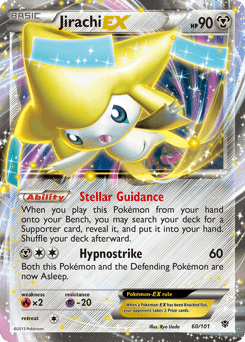Jirachi-EX #60 from Plasma Blast