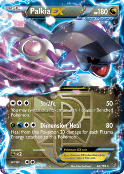 Palkia-EX #66 from Plasma Blast