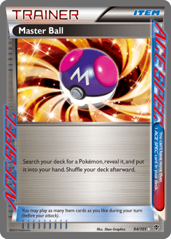 Master Ball #94 from Plasma Blast