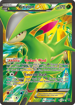 Virizion-EX #96 from Plasma Blast