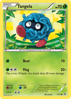 Tangela #1 from Legendary Treasures