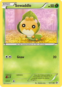 Sewaddle #10 from Legendary Treasures