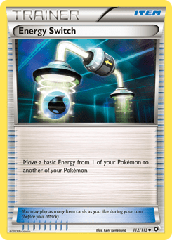 Energy Switch #112 from Legendary Treasures