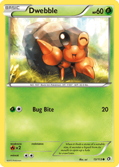 Dwebble #13 from Legendary Treasures