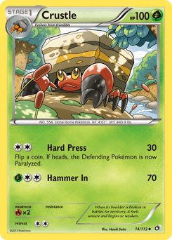 Crustle #14 from Legendary Treasures