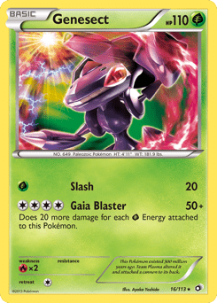 Genesect #16 from Legendary Treasures