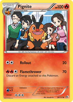 Pignite #26 from Legendary Treasures