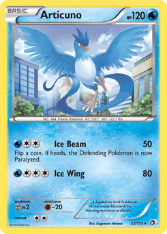 Articuno #32 from Legendary Treasures