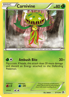 Carnivine #5 from Legendary Treasures