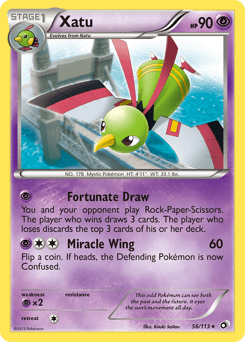 Xatu #56 from Legendary Treasures