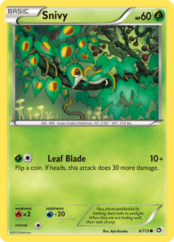 Snivy #6 from Legendary Treasures
