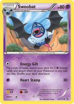 Swoobat #65 from Legendary Treasures