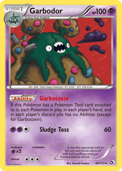 Garbodor #68 from Legendary Treasures