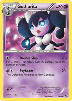 Gothorita #71 from Legendary Treasures