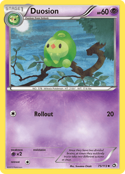Duosion #75 from Legendary Treasures